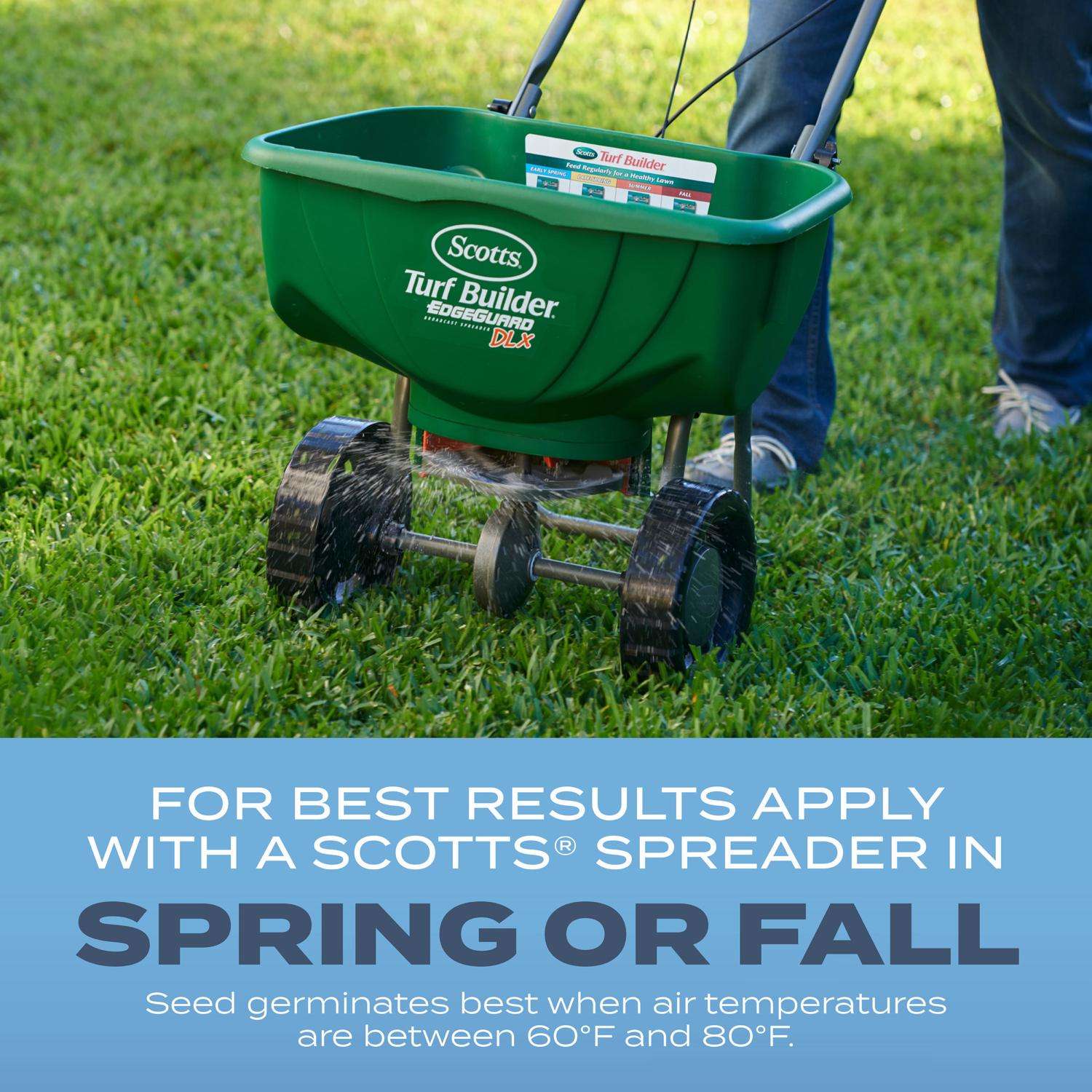  Scotts Turf Builder Kentucky Bluegrass Sun Or Shade Fertilizer/Seed/Soil Improver 5.6 Lb