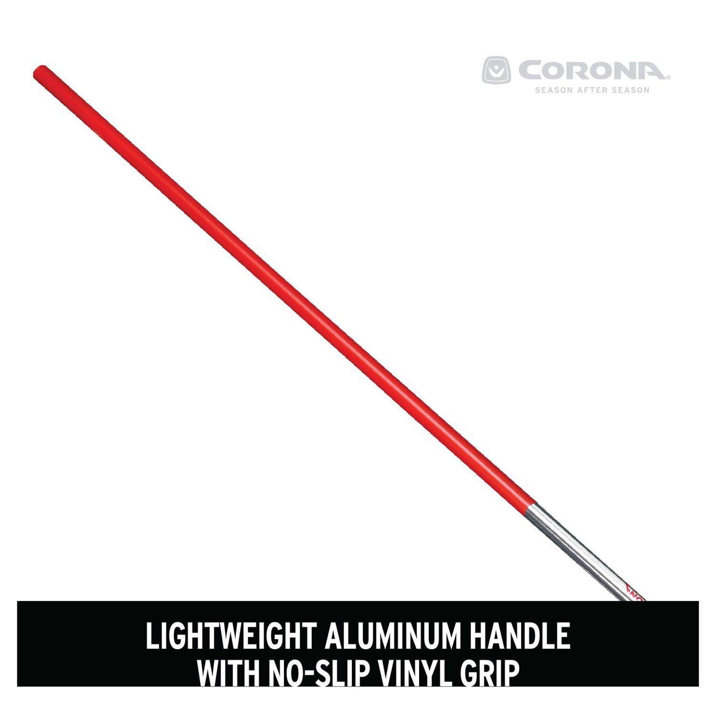  Corona 60.5 In. 11 Tine Steel Shrub Rake Aluminum Handle