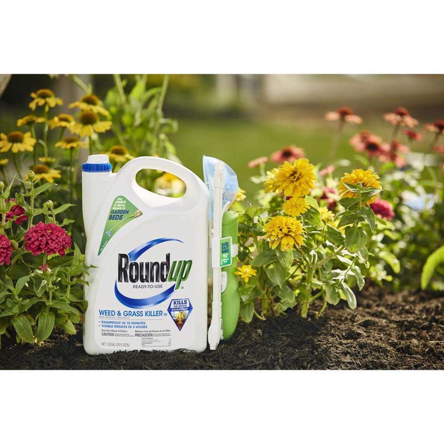  Roundup Weed And Grass Killer RTU Liquid 1.33 Gal