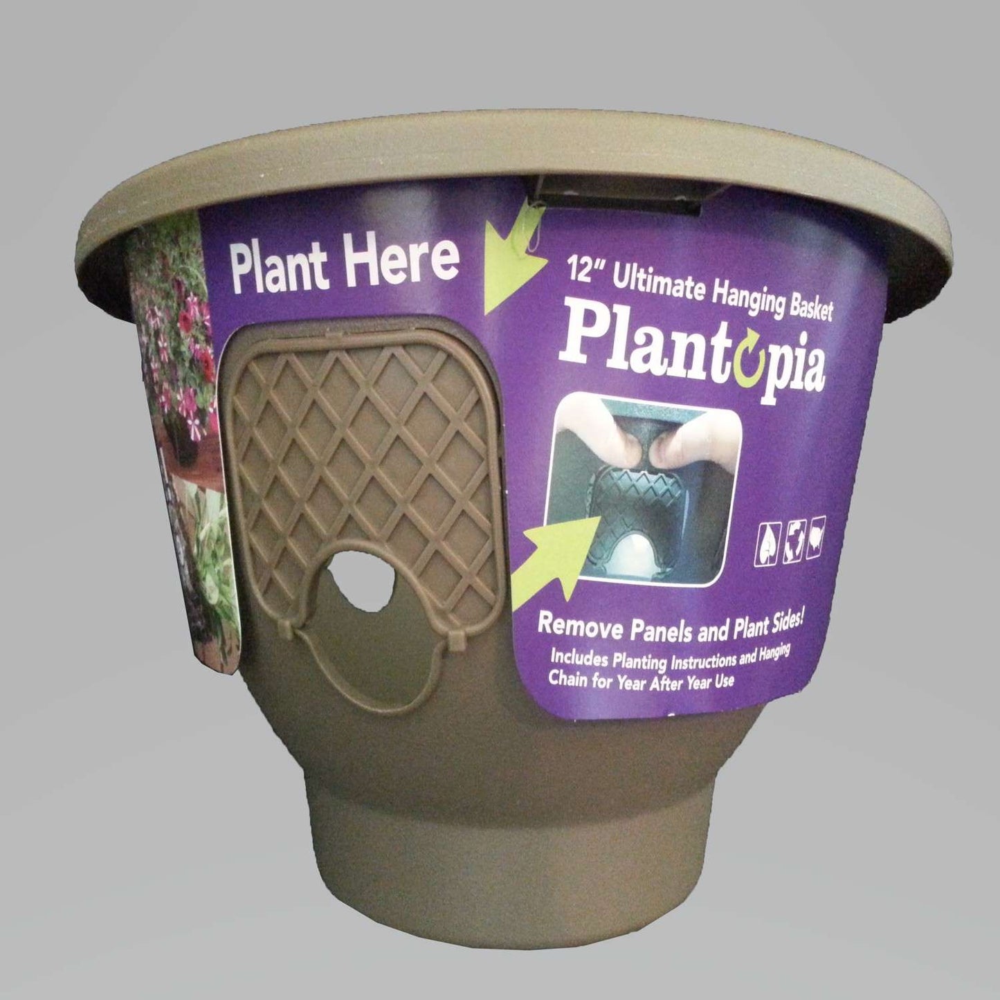  Dalen Plantopia Tan Plastic 12 In. H Plant Hanger 1 Pk