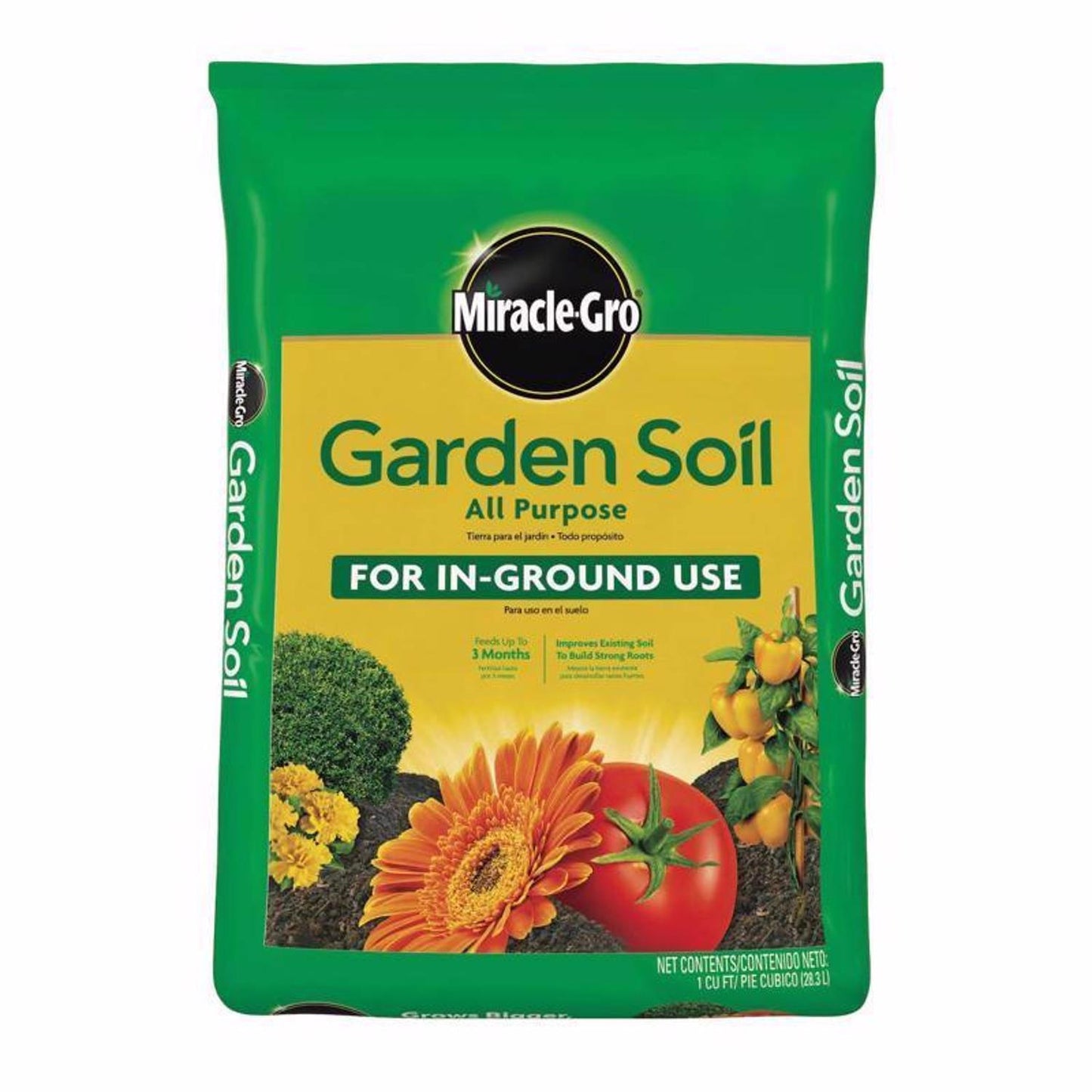  Miracle-Gro Garden All Purpose In-Ground Soil 1 Cu Ft