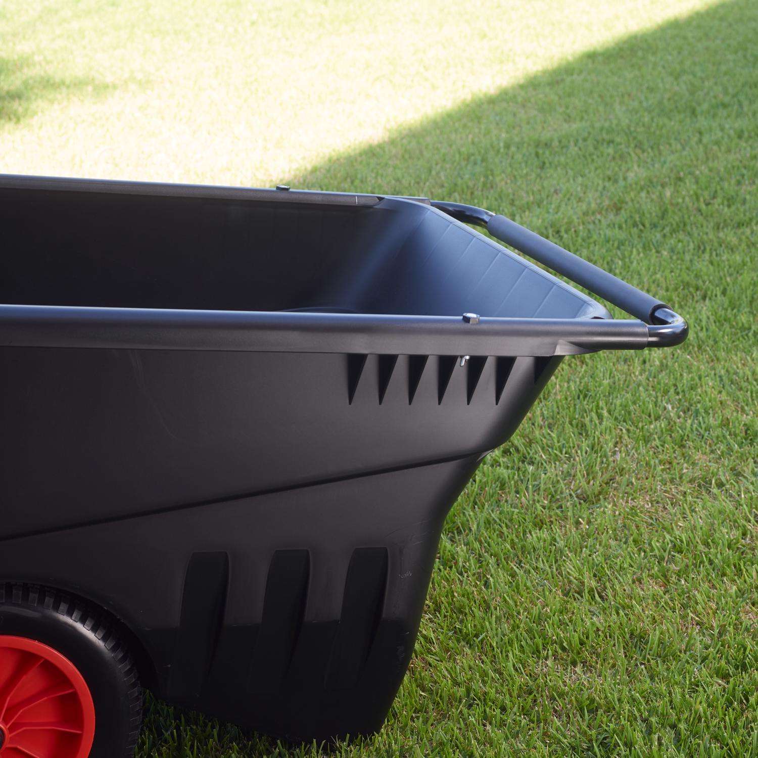  Smart Garden Plastic Yard Cart 7.5 Ft³