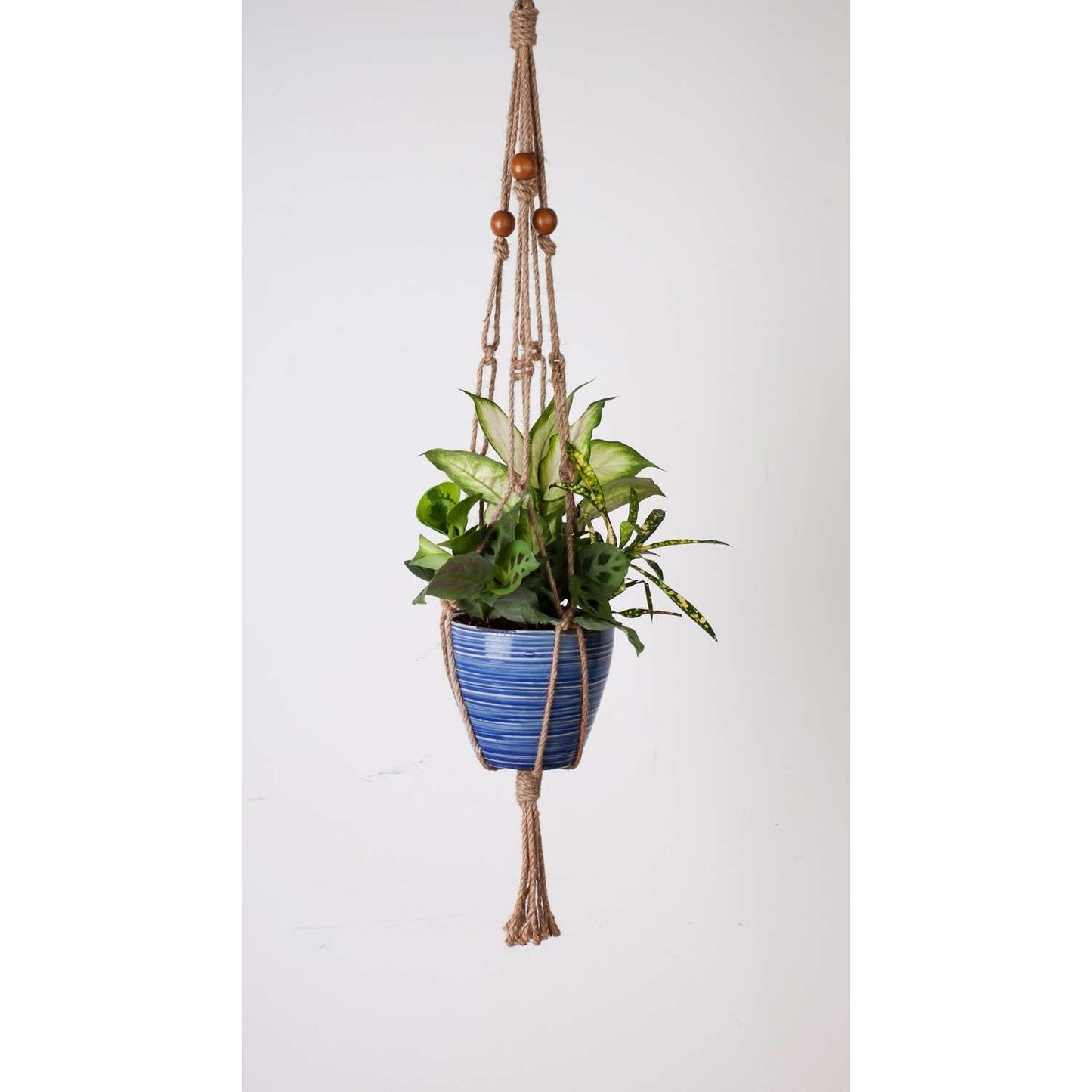  Primitive Planters Tan Jute 36 In. H Plant Hanger 1 Pk
