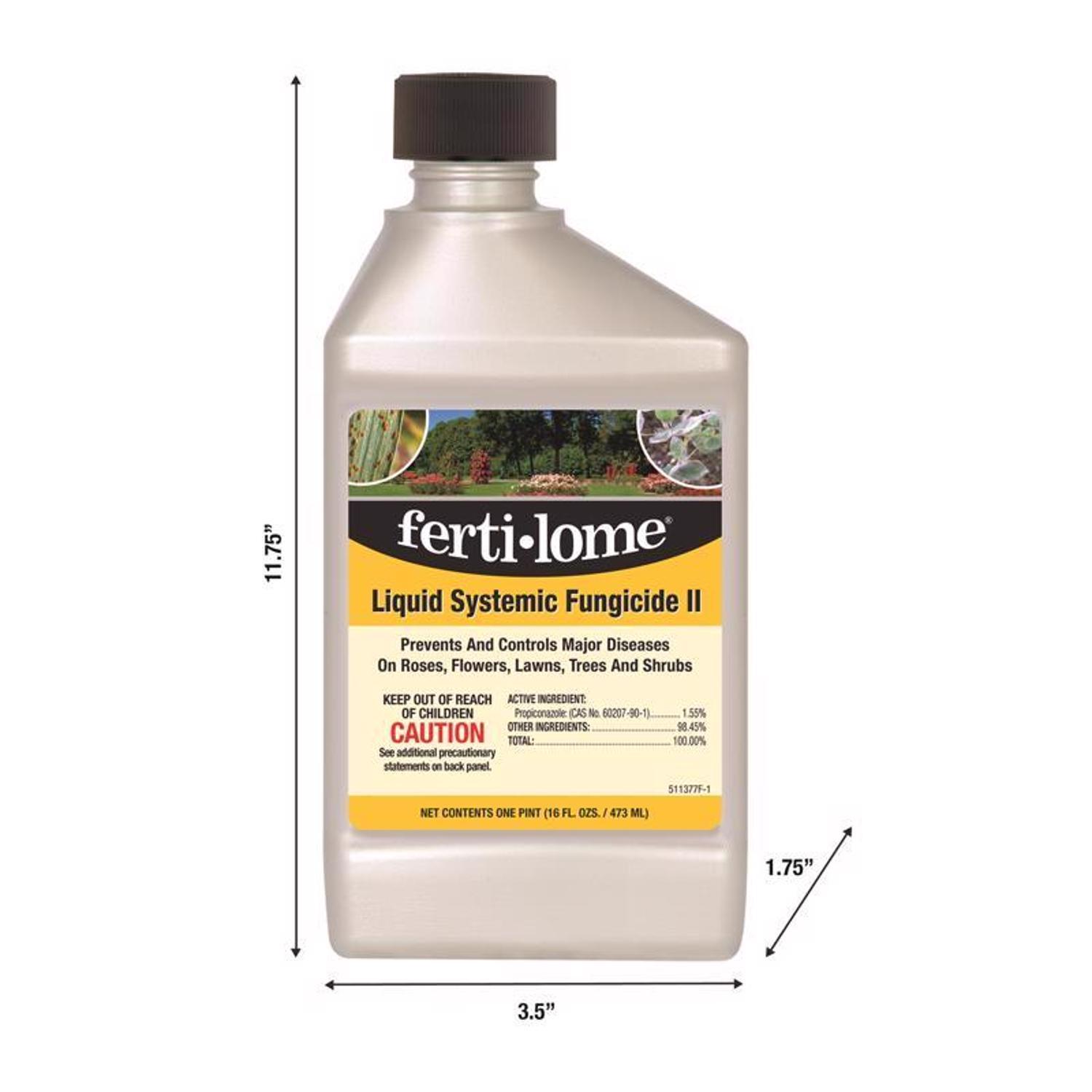  Ferti-lome Systemic II Liquid Fungicide 16 Oz