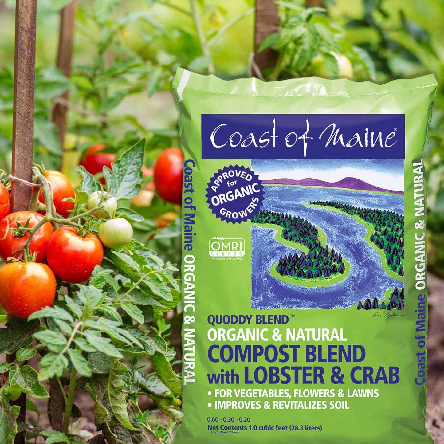  Coast Of Maine Quoddy Blend Organic Soil Conditioner 1 Cu Ft