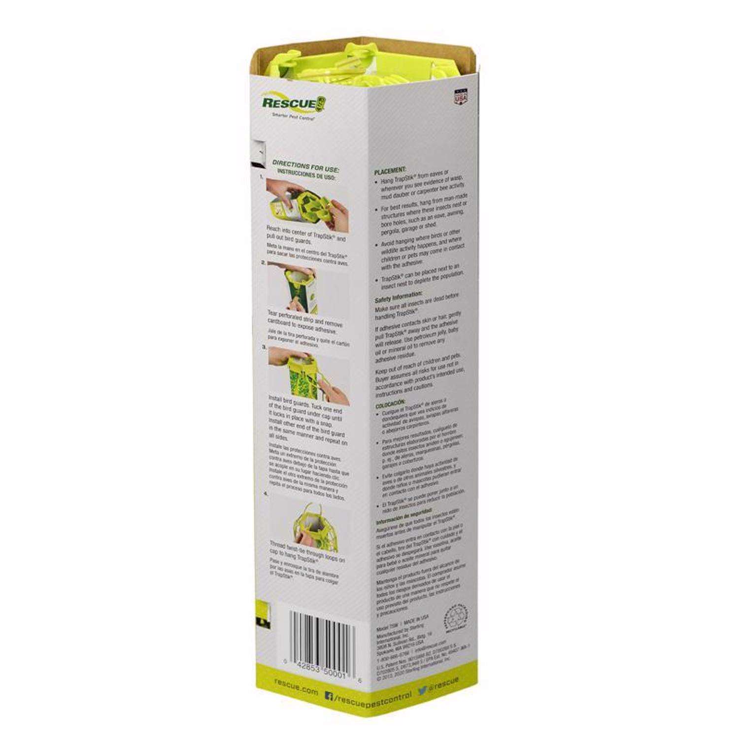  RESCUE TrapStik Insect Trap 1 Pk