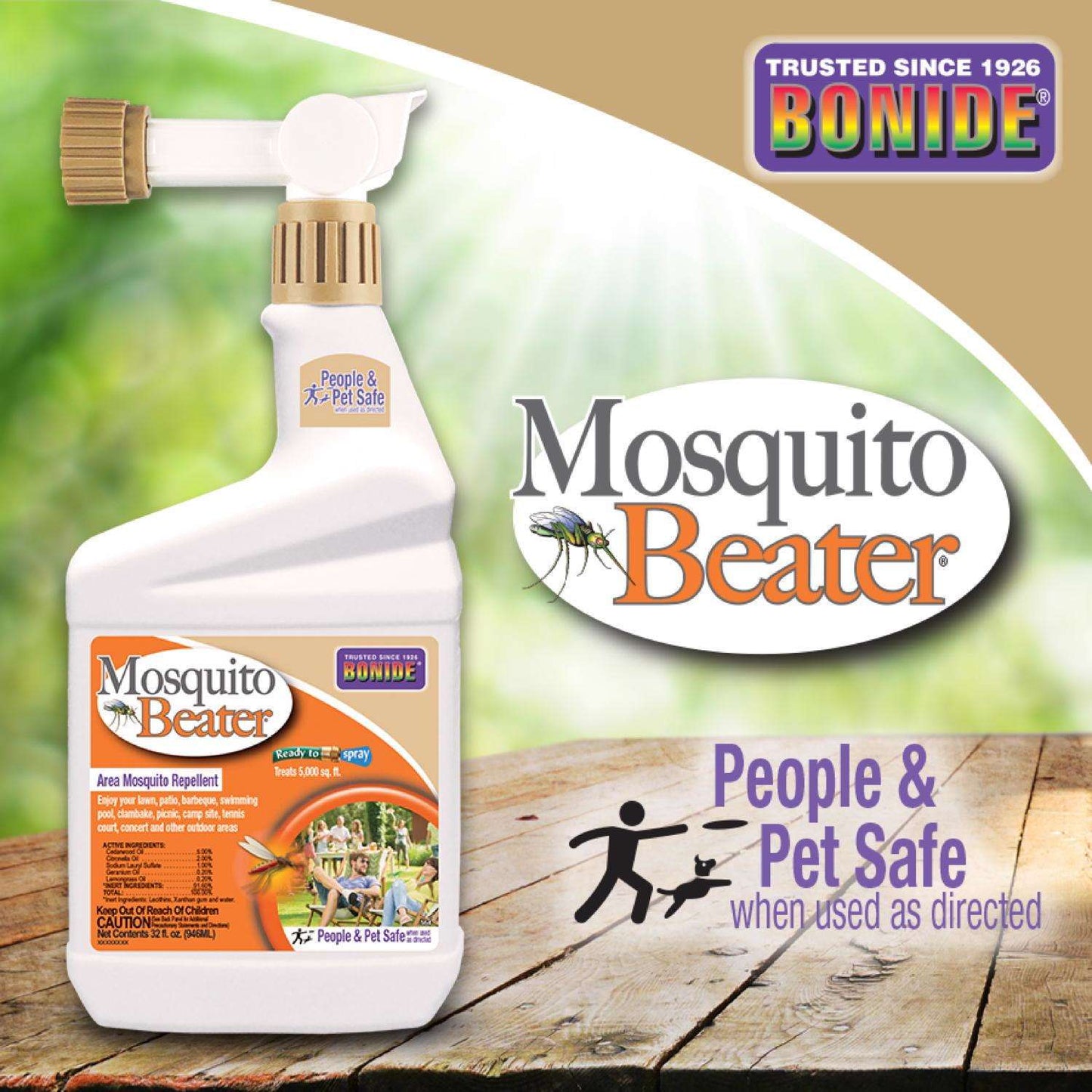  Bonide Mosquito Beater Insect Repellent Liquid For Mosquitoes 1 Qt