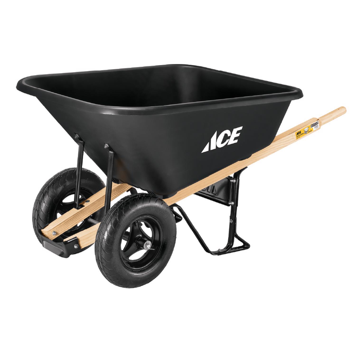  Ace Poly Wheelbarrow 8 Cu Ft