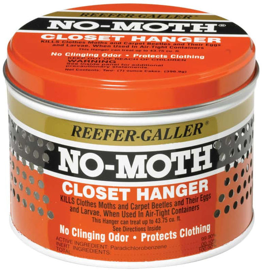  Reefer-Galler NO-MOTH Moth Balls 14 Oz