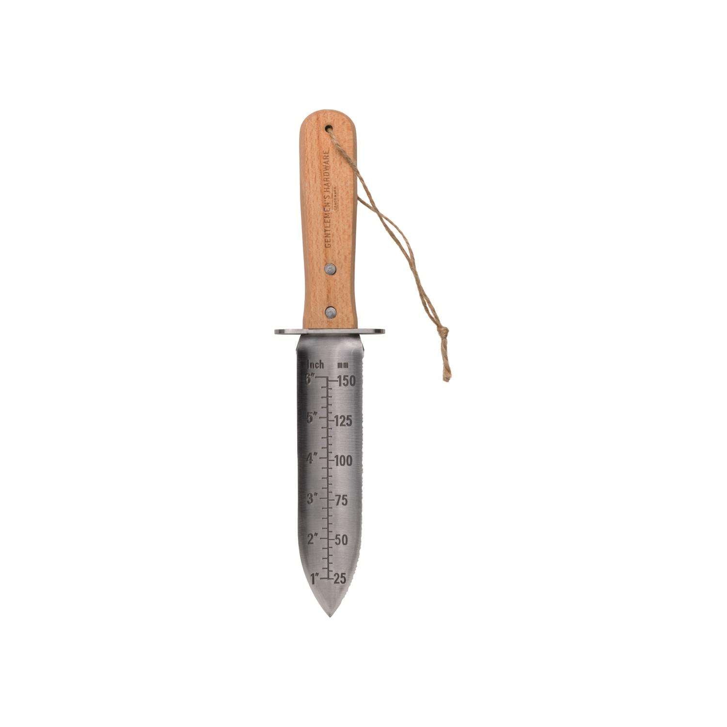  Gentlemen's Hardware 2.75 In. Stainless Steel Multi-Purpose Garden Tool Wood Handle