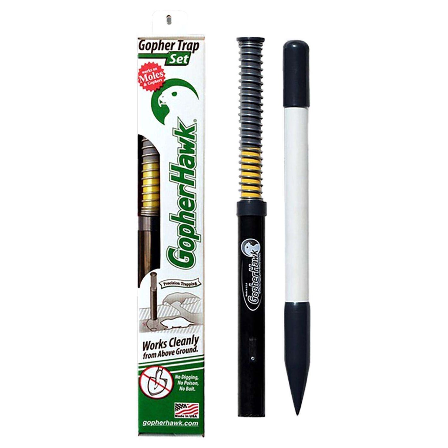  GopherHawk Small Animal Trap Set For Gophers And Moles 1 Pk