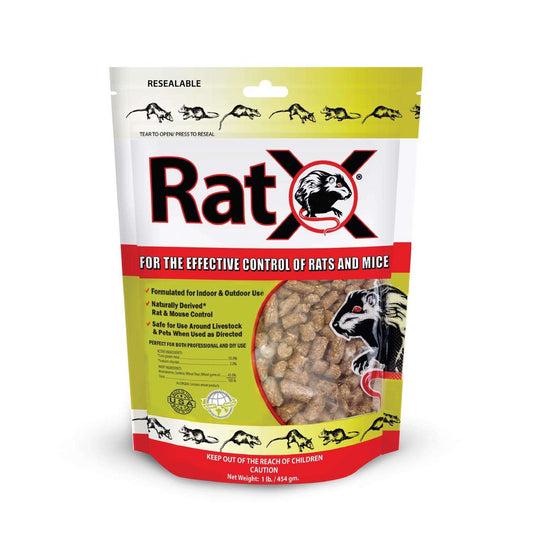  RatX Non-Toxic Bait Pellets For Mice And Rats 1 Lb 1 Pk