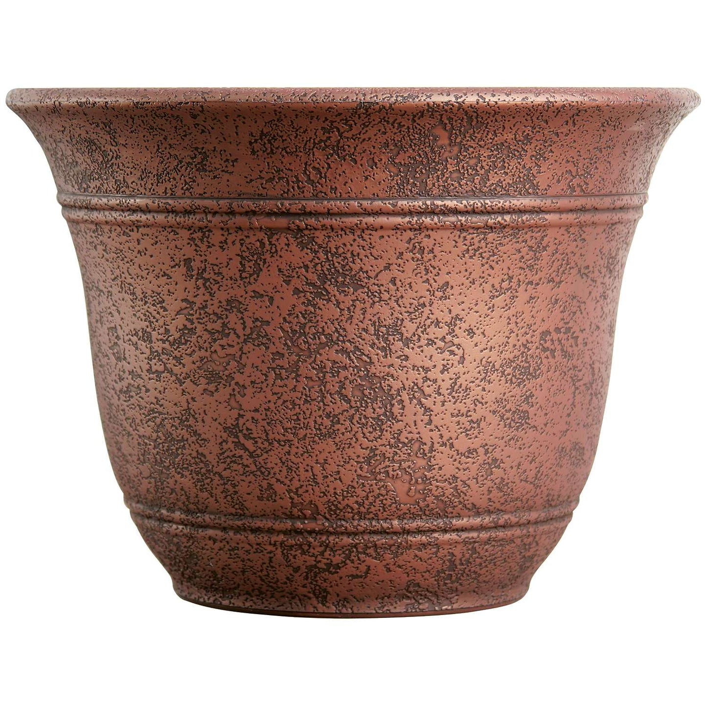  HC Companies 9.63 In. H X 13 In. D Plastic Sierra Planter Rustic Redstone