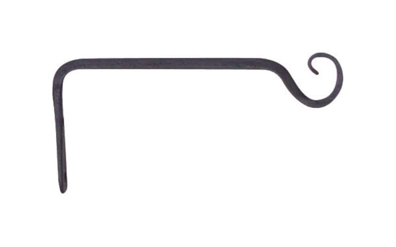 Panacea Black Wrought Iron 3-1/4 In. H Straight Plant Hook 1 Pk