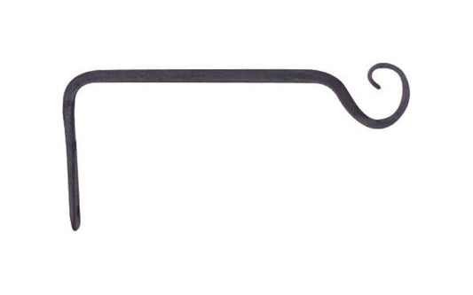  Panacea Black Wrought Iron 3-1/4 In. H Straight Plant Hook 1 Pk