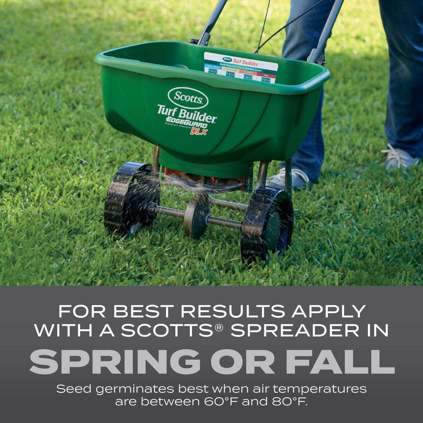  Scotts Turf Builder Pennsylvania Sun Or Shade Fertilizer/Seed/Soil Improver 2.4 Lb