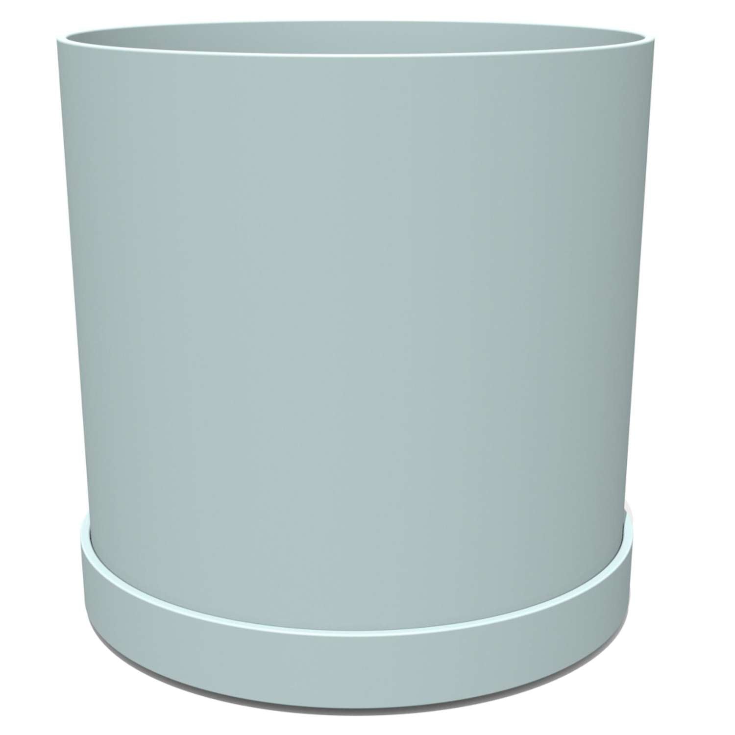  Bloem Mathers 9.625 In. H X 18 In. D Resin Planter Misty Blue