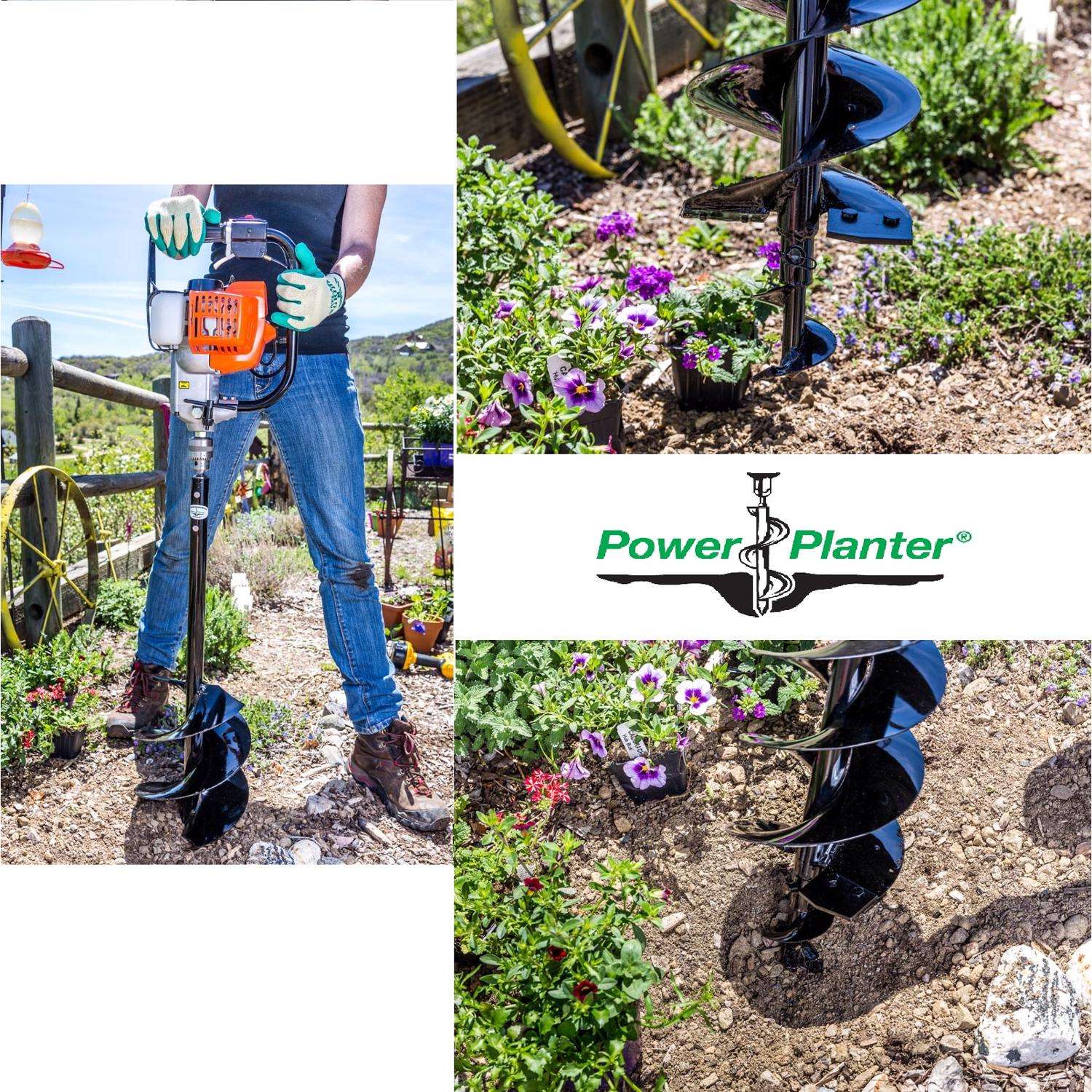  Power Planter 28 In. Steel Bulb Auger Drill Bit
