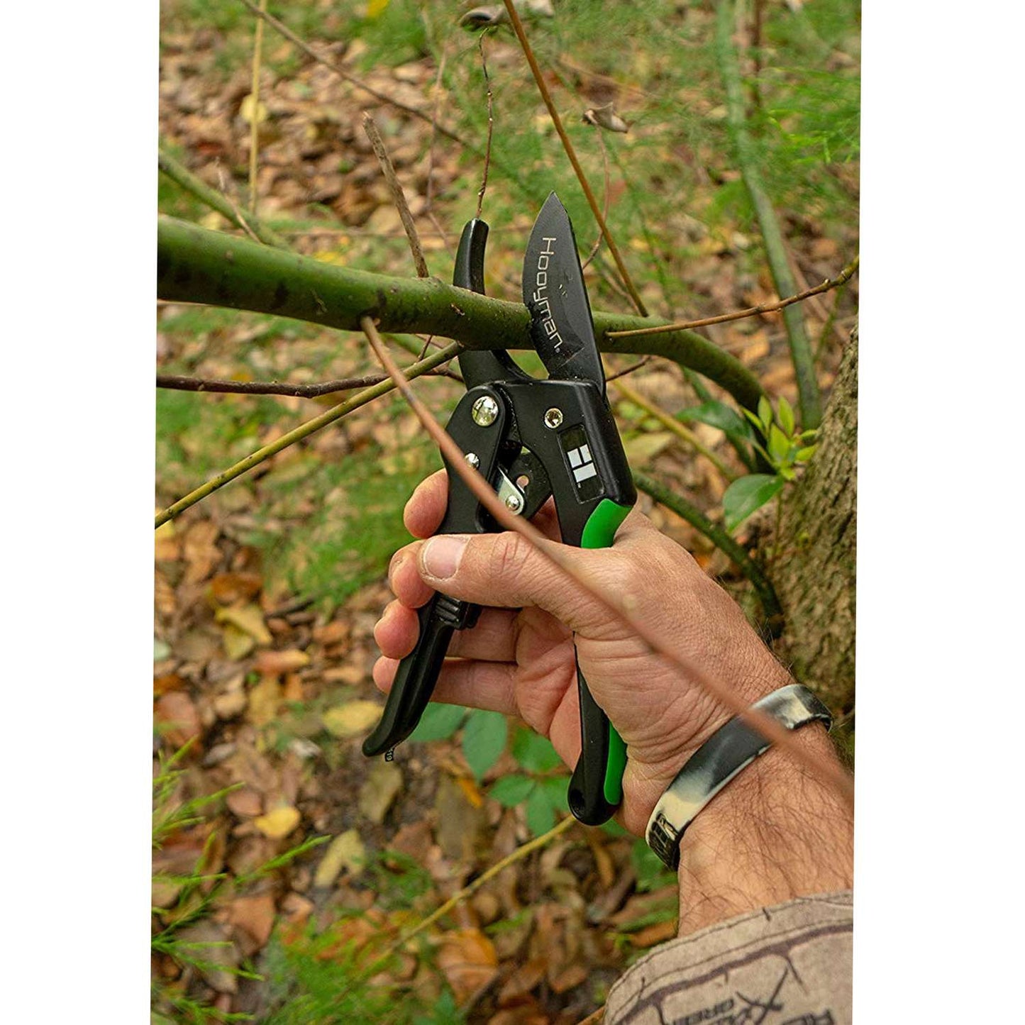  Hooyman 1099080 6 In. Chrome Plated SK5 Ratchet Hand Pruner