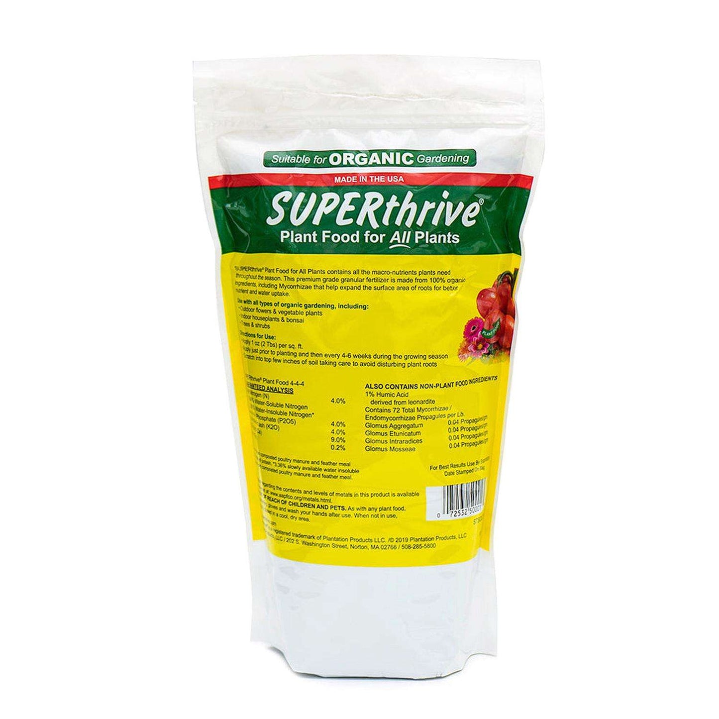 SUPERthrive Organic Granules Multiple Plant Food 2.2 Lb