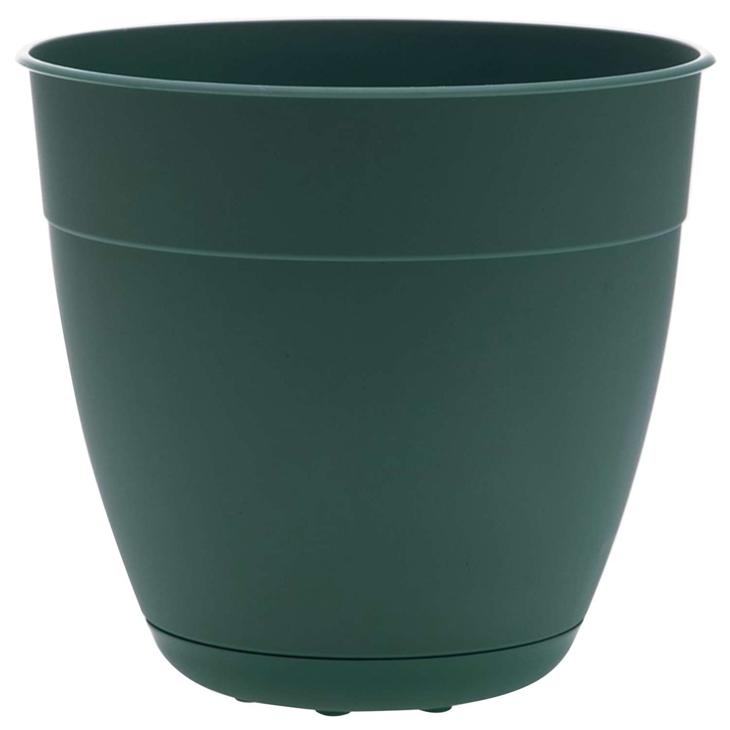  Bloem Dayton Ocean 11.25 In. H X 12 In. D Plastic Planter Turtle Green