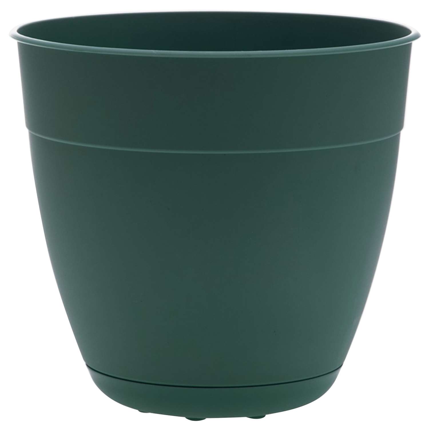  Bloem Dayton Ocean 11.25 In. H X 12 In. D Plastic Planter Turtle Green