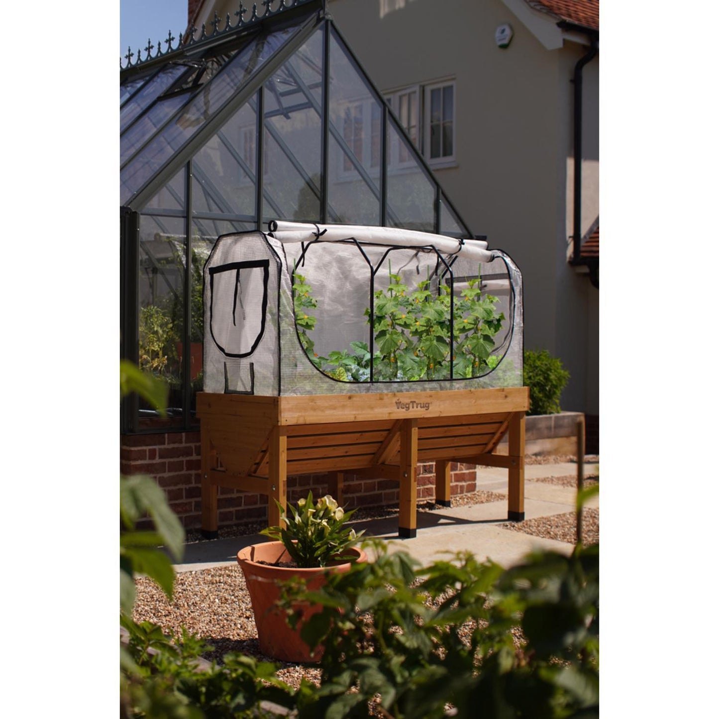  VegTrug Classic Multicolored 70.5 In. W X 28.5 In. D X 35.5 In. H Greenhouse