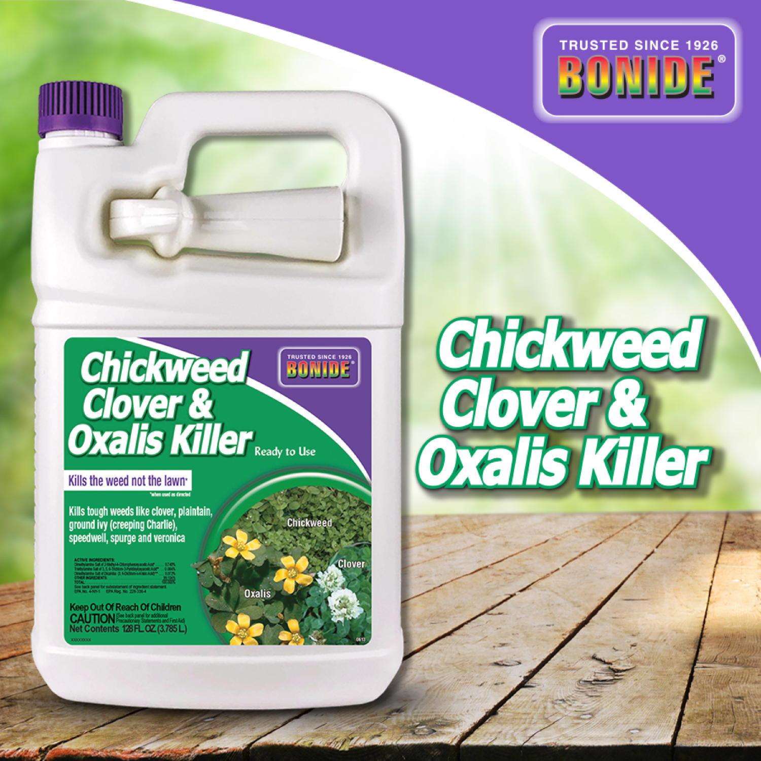  Bonide Chickweed Killer RTU Liquid 128 Oz