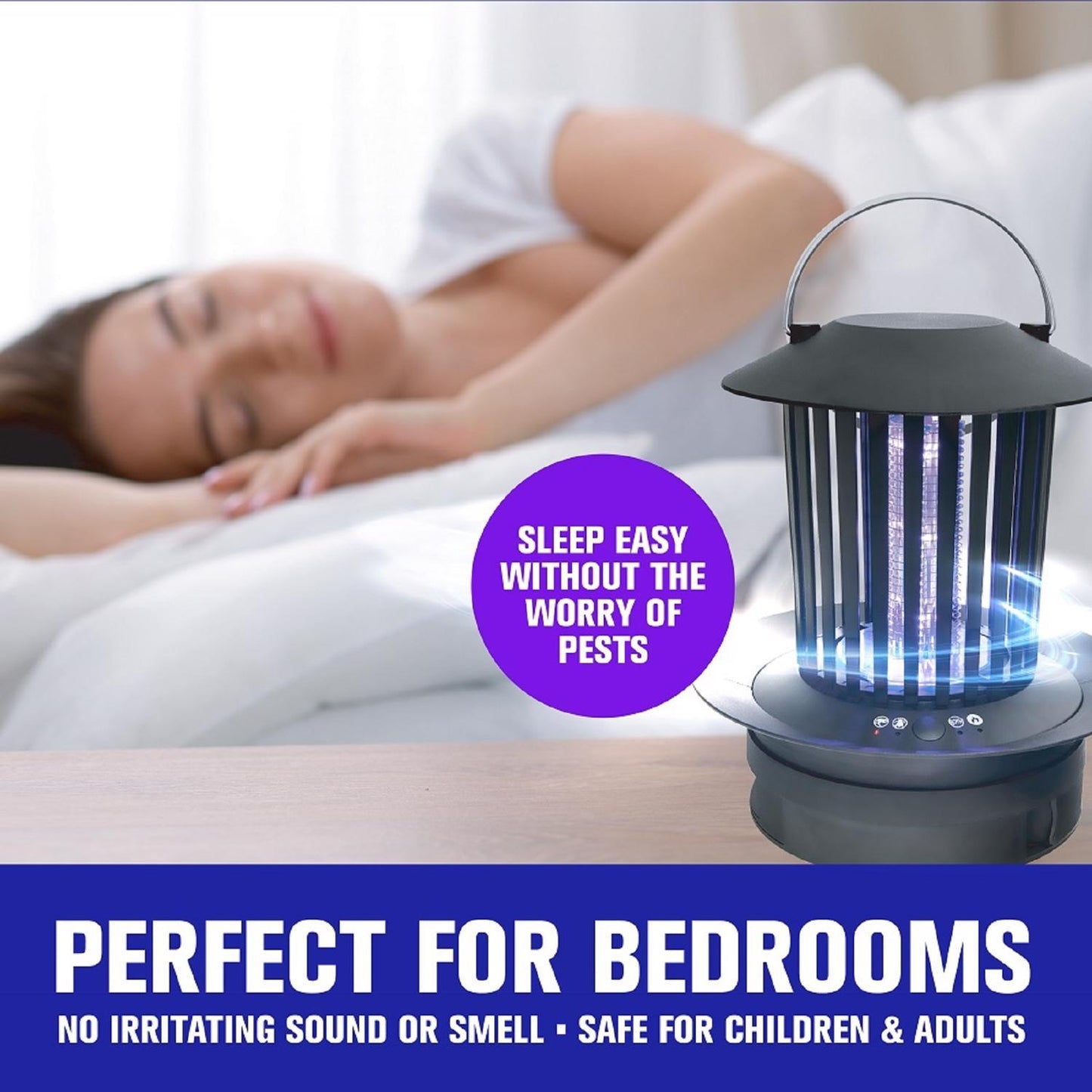  Bell & Howell Monster Indoor And Outdoor Insect And Mosquito Zapper 1200 Sq Ft 18 W