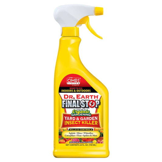  Dr. Earth Final Stop Yard & Garden Organic Insect Killer Liquid 24 Oz