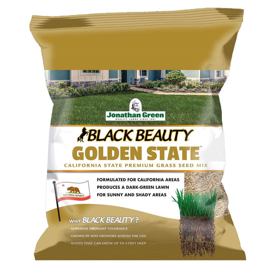  Jonathan Green Black Beauty Golden State Mixed Sun Or Shade Grass Seed 7 Lb