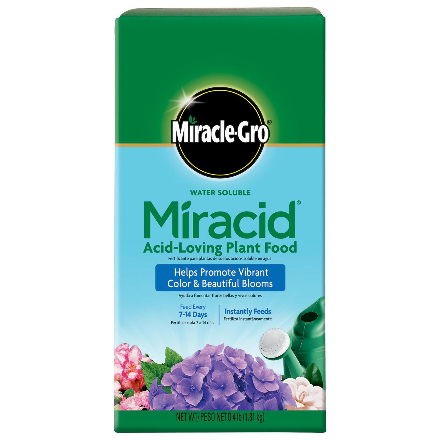  Miracle-Gro Miracid Powder Hibiscus Plant Food 4 Lb