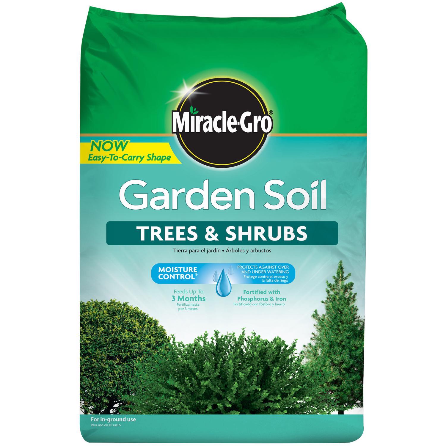  Miracle-Gro Moisture Control Shrub And Tree Garden Soil 1.5 Cu Ft
