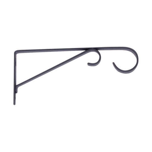  Living Accents Black Steel 9 In. H Straight With Loop Plant Hook 1 Pk