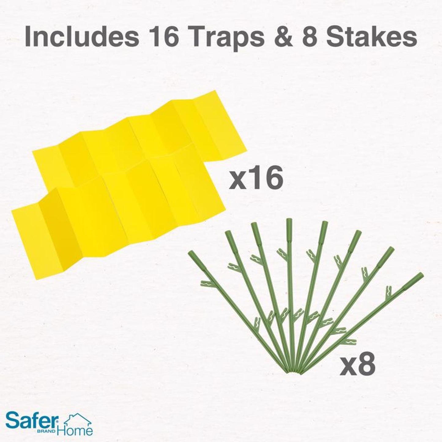  Safer Brand Houseplant Sticky Stakes 1 Pk