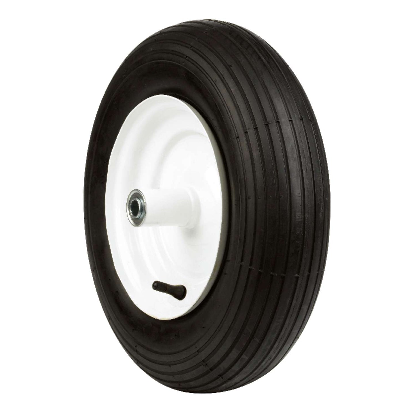  Arnold 8 In. D X 16 In. D 500 Lb. Cap. Centered Wheelbarrow Wheel Rubber 1 Pk