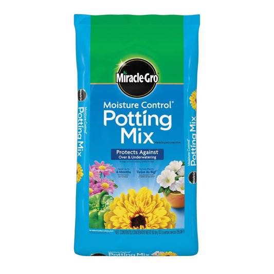  Miracle-Gro Moisture Control All Purpose Potting Mix 50 Qt