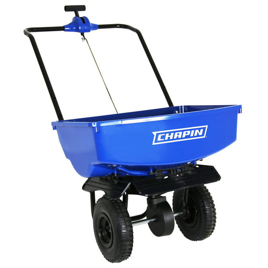  Chapin 96 In. W Push Spreader For Salt/Ice Melt 70 Lb