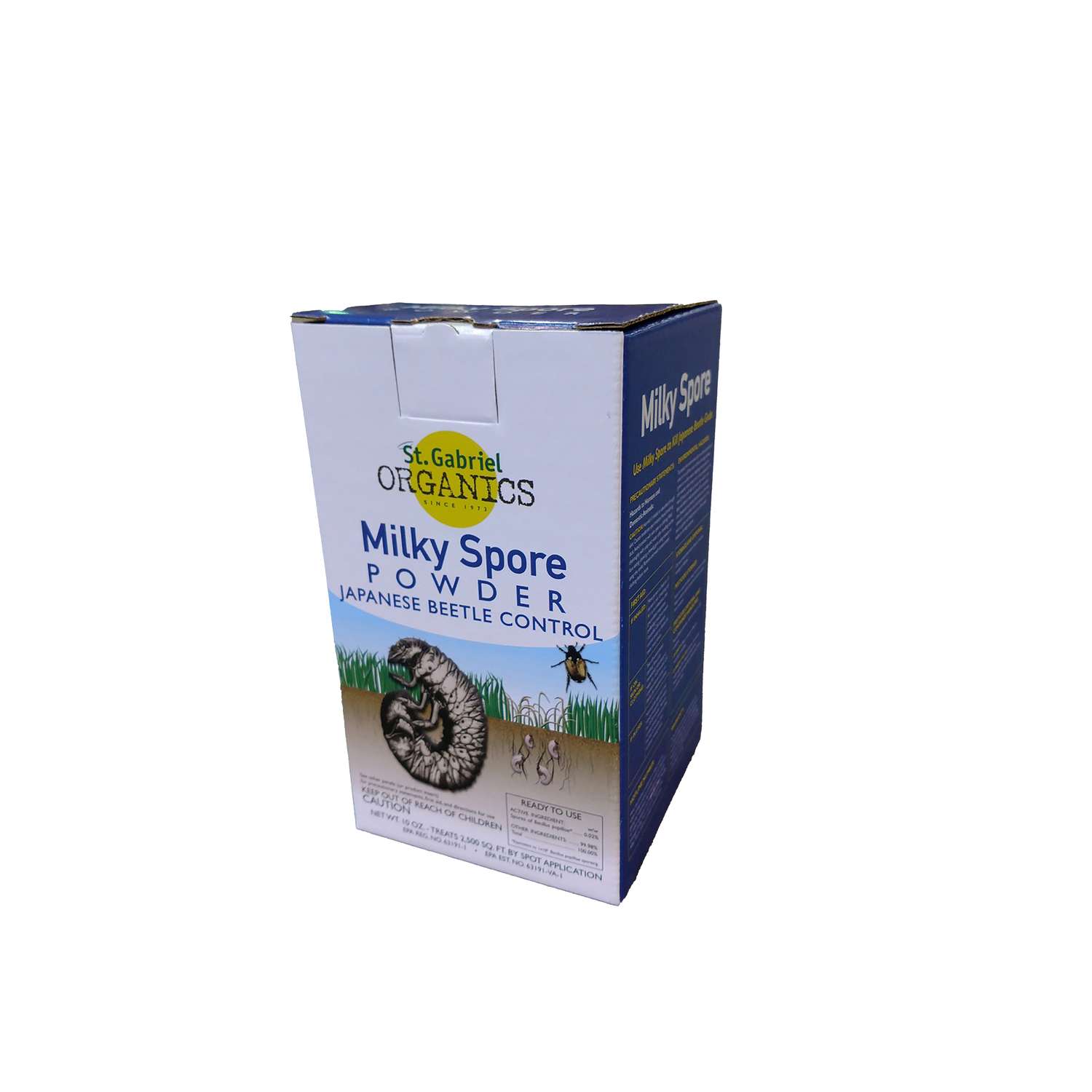  St. Gabriel Organics Milky Spore Powder Organic Grub And Insect Control Powder 10 Oz