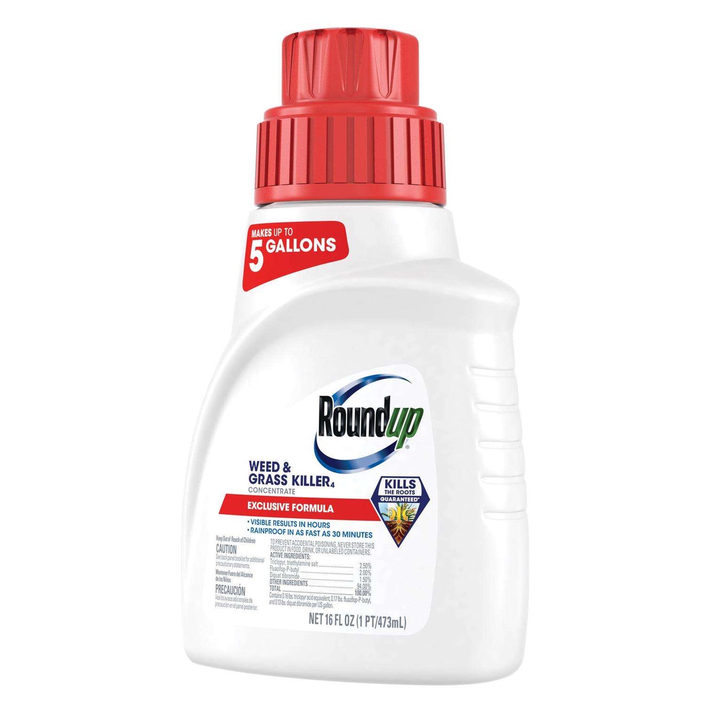  Roundup Weed And Grass Killer Concentrate 16 Oz