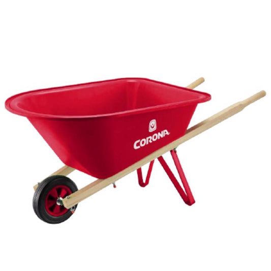  Corona Children's Poly Wheelbarrow 1.25 Cu Ft