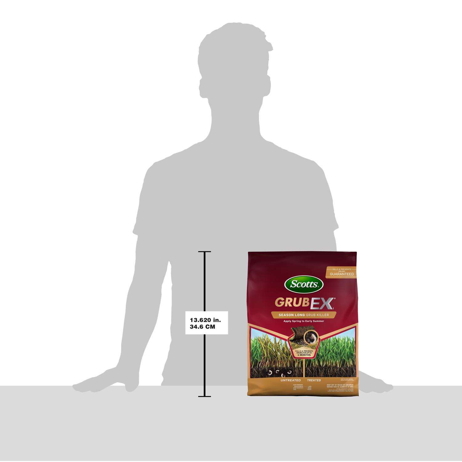  Scotts GrubEx Grub And Insect Control Granules 14.35 Lb