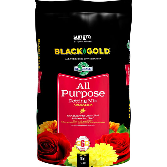  Black Gold All Purpose Potting Mix 16 Qt