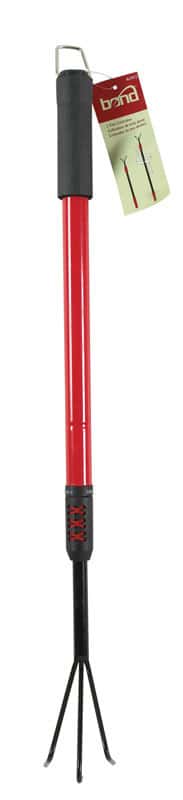  Bond 3 Tine Steel Hand Cultivator 37 In. Steel Handle