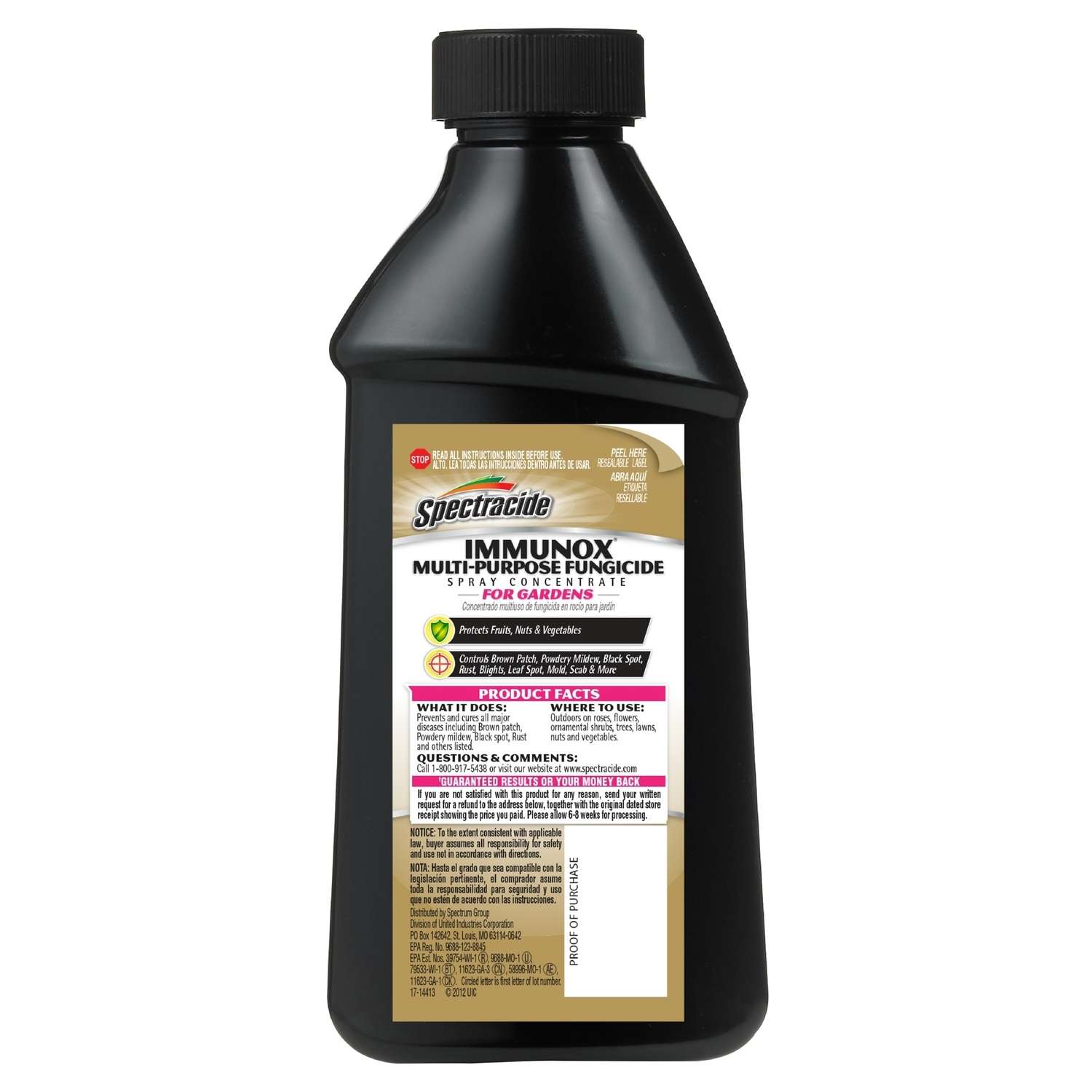  Spectracide Immunox Concentrated Liquid Garden Fungicide 16 Oz