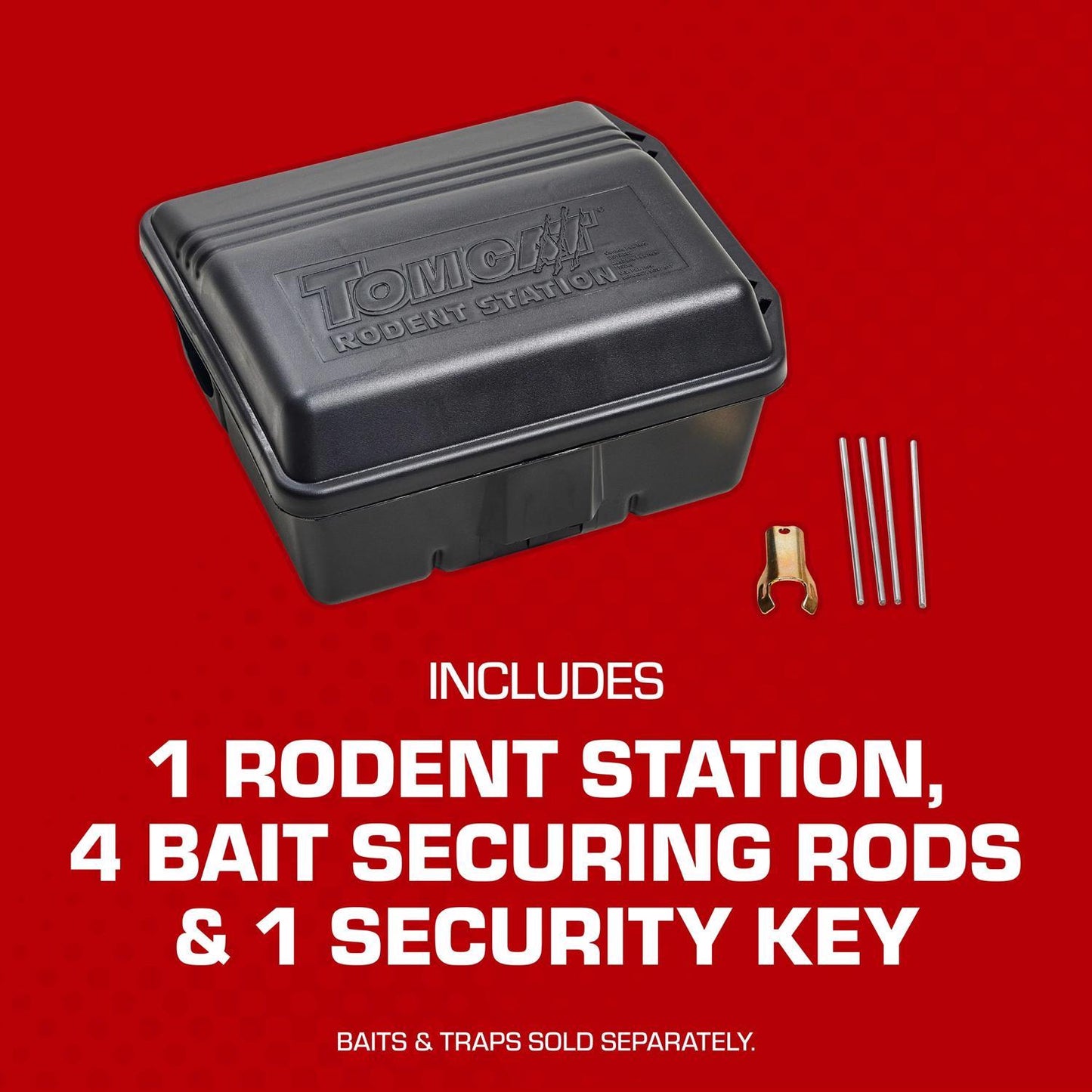  Tomcat Rodent Bait Station Blocks For Mice And Rats 1 Pk
