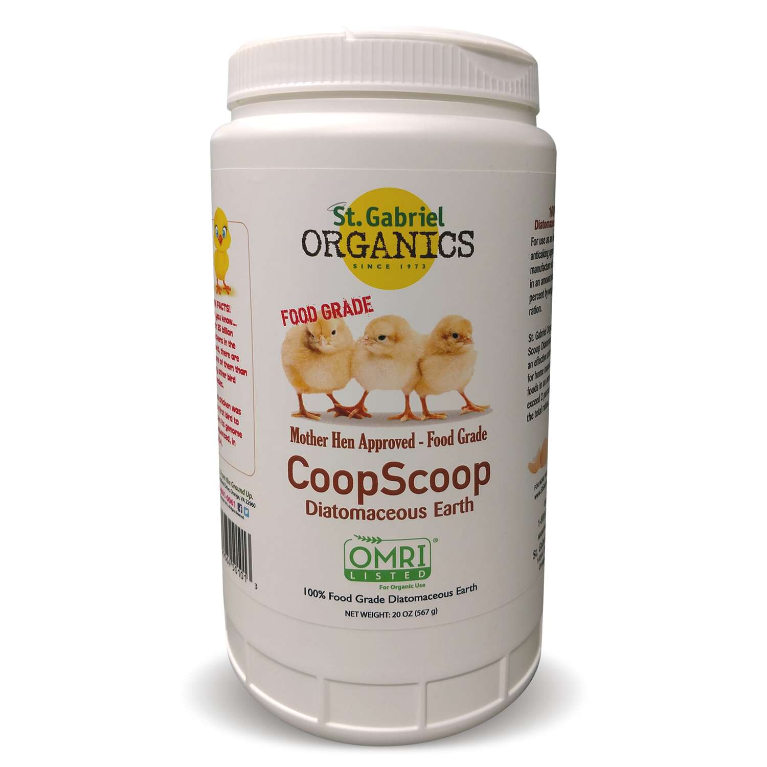  St. Gabriel Organics CoopScoop Organic Crawling Insect Killer Powder 20 Oz