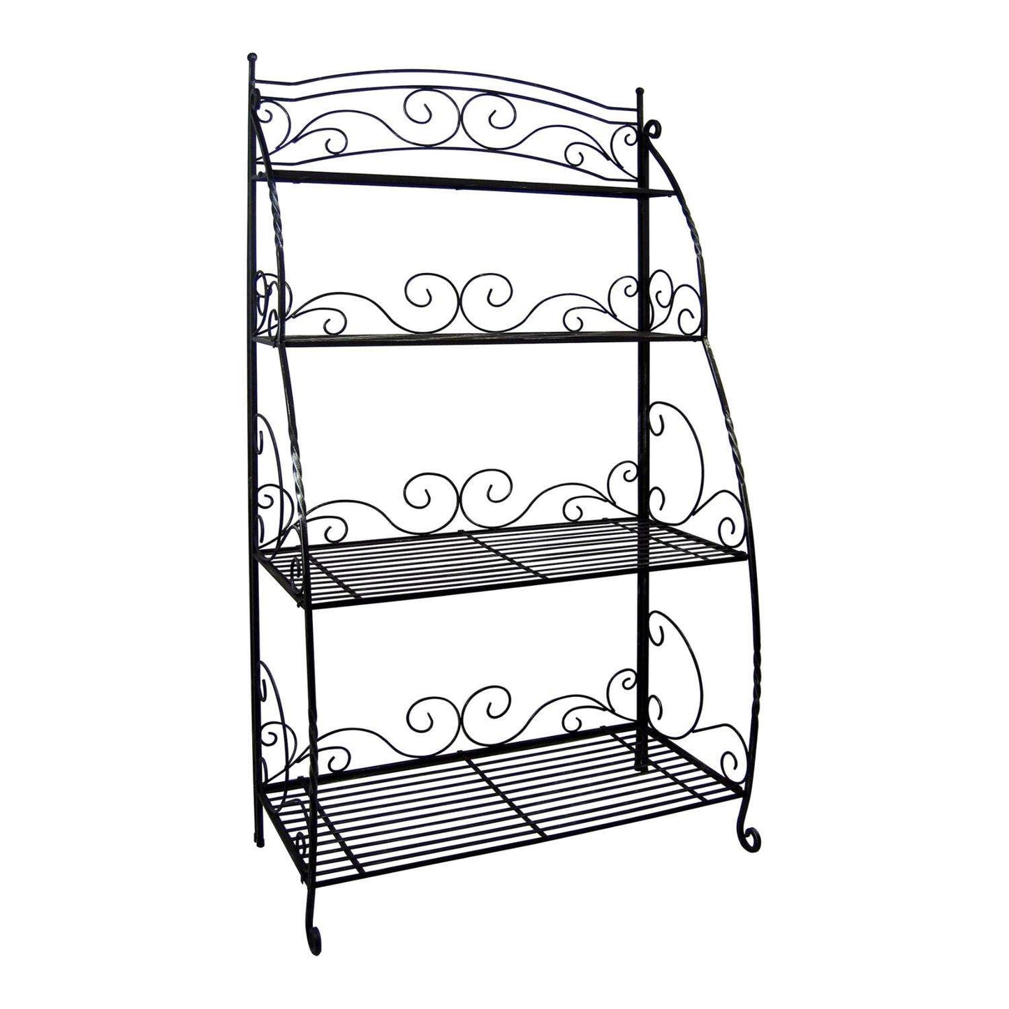  VegTrug 59 In. H Black Steel Plant Stand