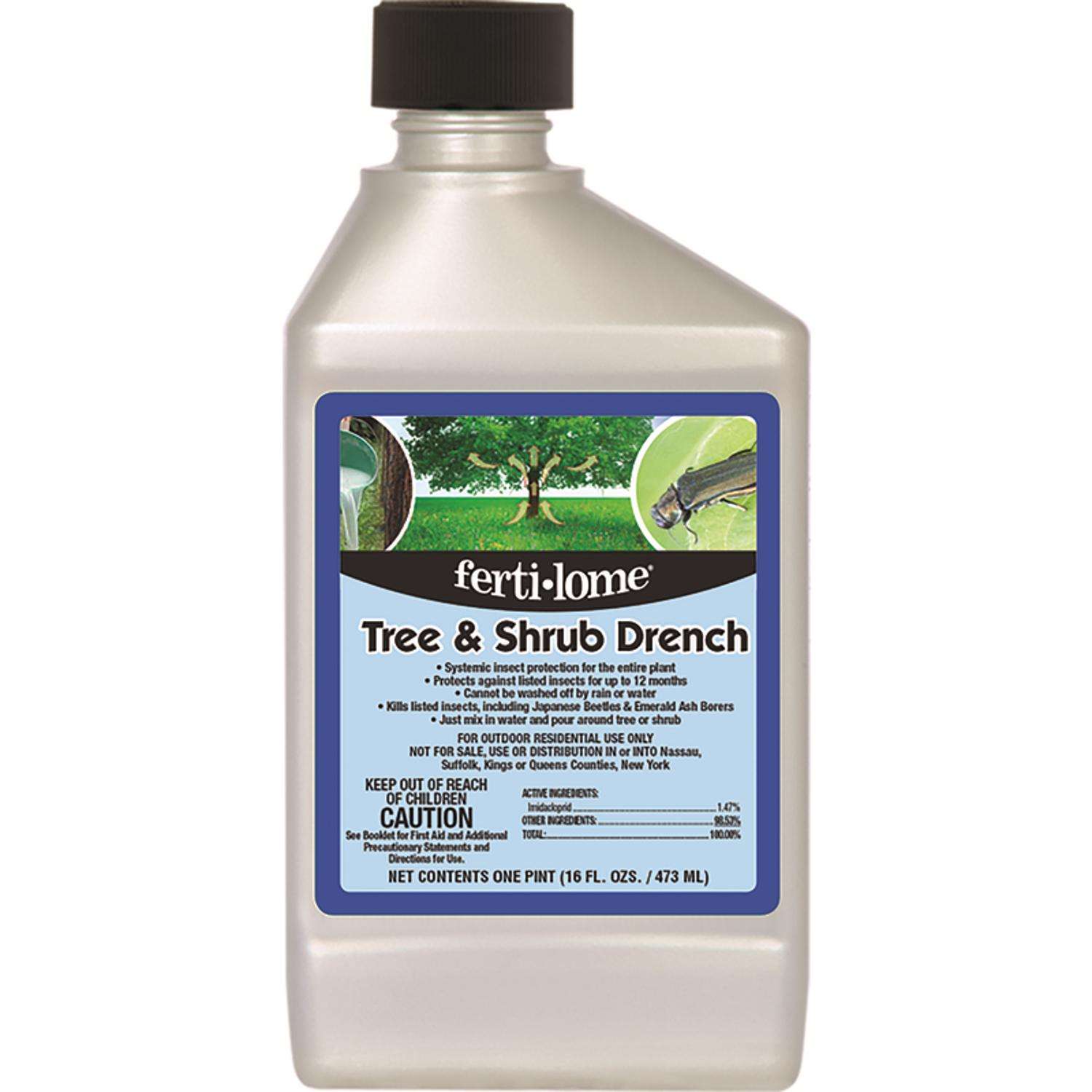  Ferti-lome Tree & Shrub Drench Systemic Insecticide Liquid 16 Oz