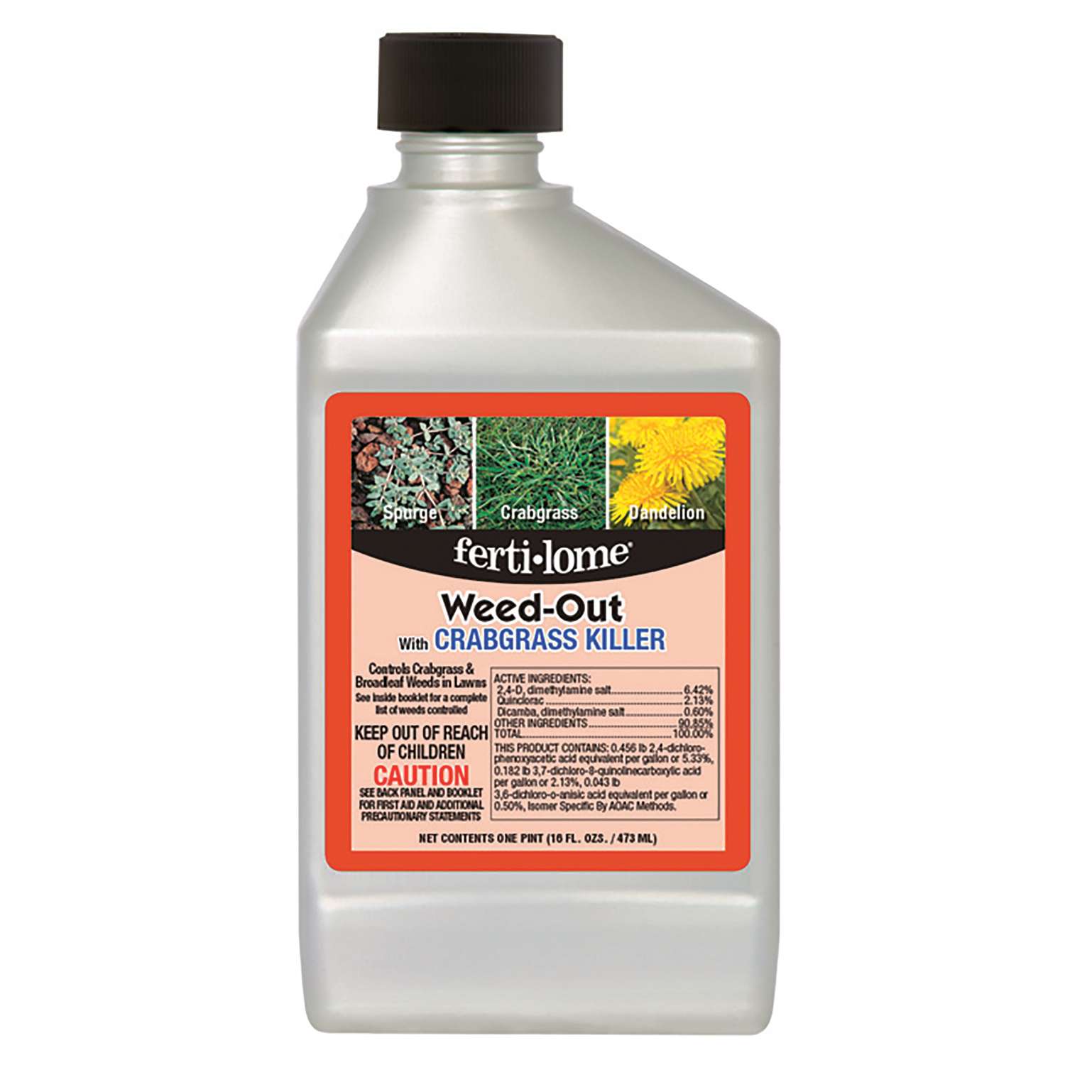  Ferti-lome Weed-Out With Crabgrass Killer Concentrate Weed And Crabgrass Killer Concentrate 16 Oz